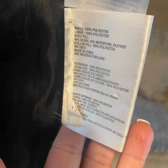 MICHAEL Michael Kors black puffer coat - Picture 9 of 11